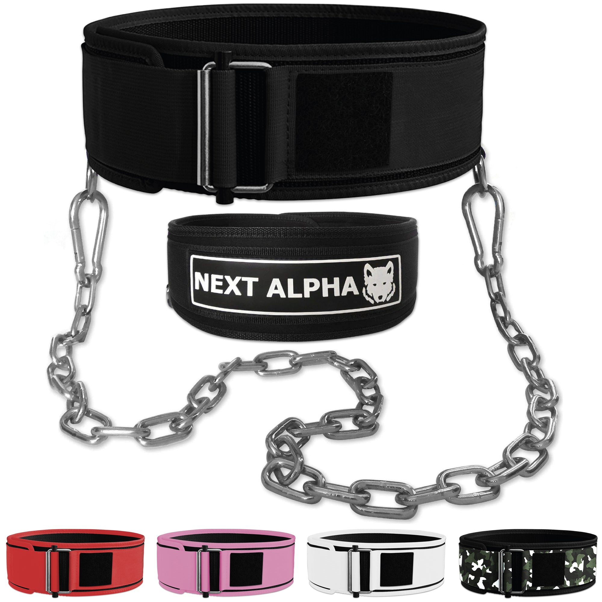 Next Alpha Weightlifting Belt & Dip Belt Combi - Next Alpha