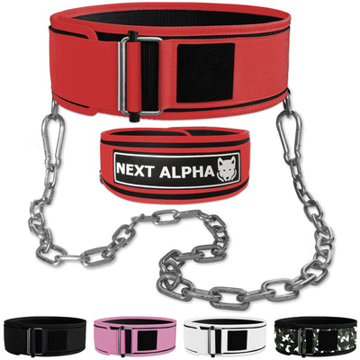 Next Alpha Weightlifting Belt & Dip Belt Combi - Next Alpha